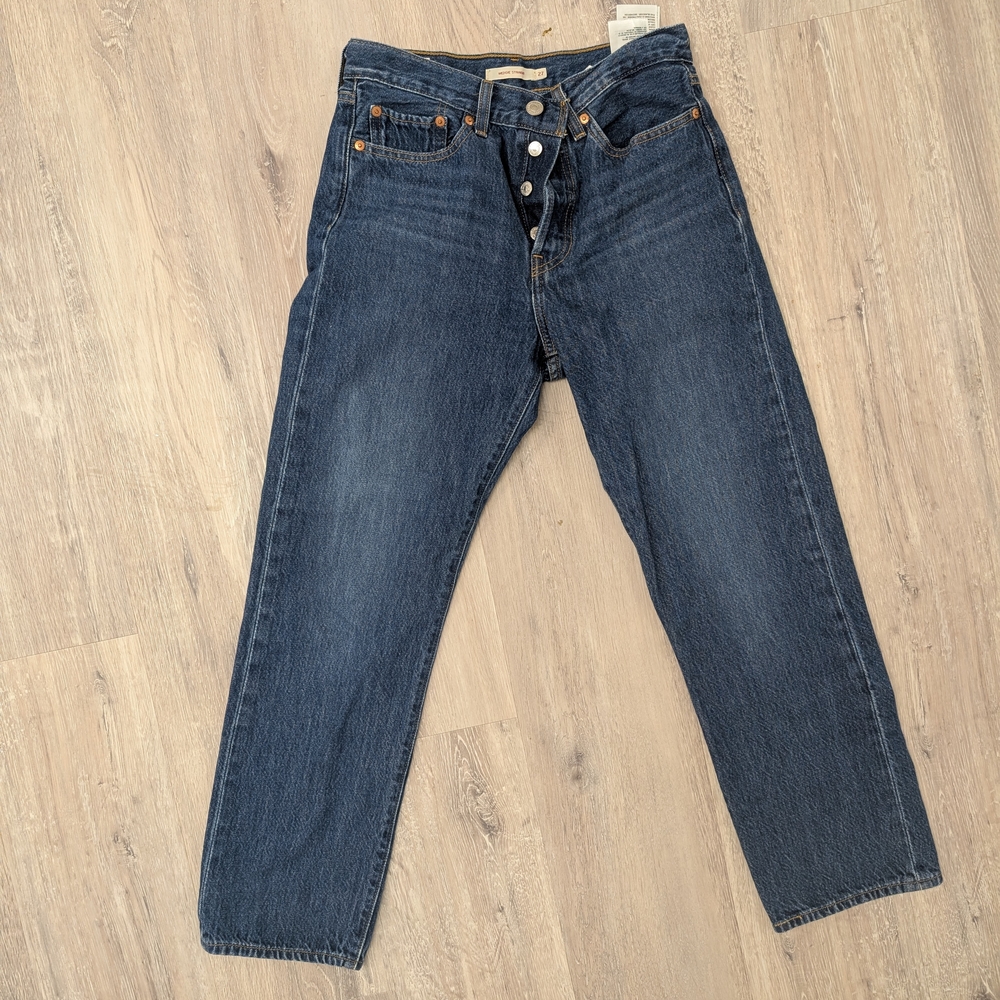 Levi's Blue Straight Leg Women's Jeans